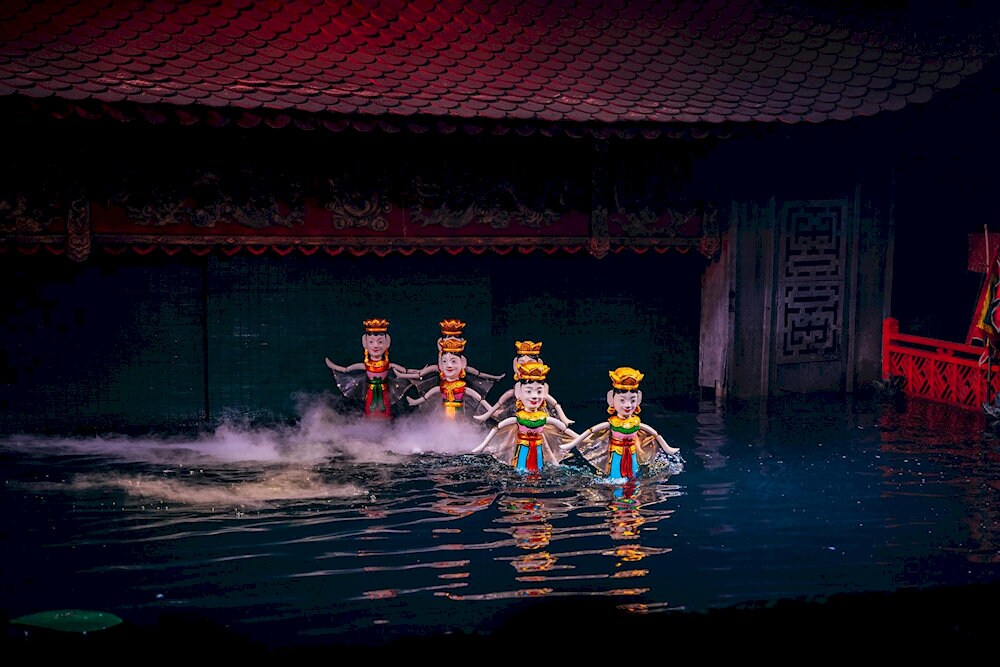 The magic of water puppetry captivates audiences of all ages